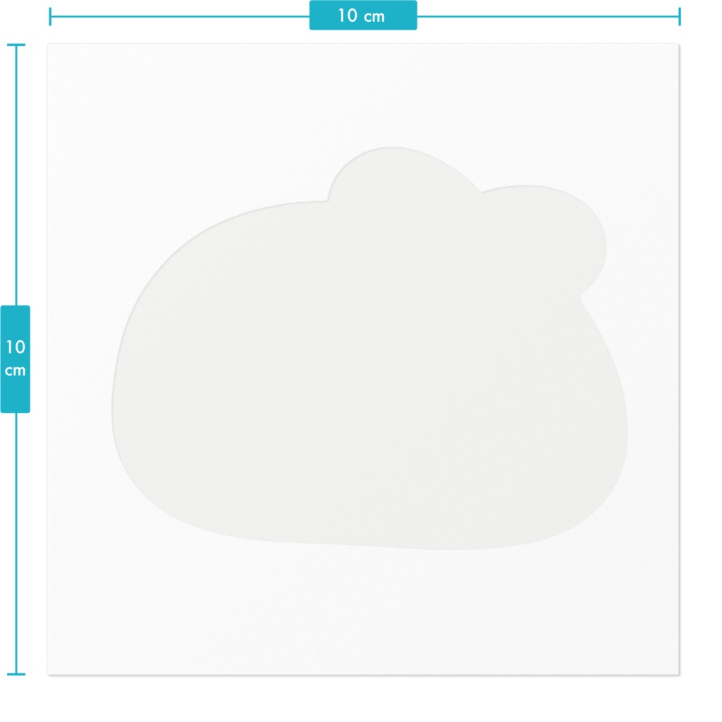 にこにこもっちぃステッカー