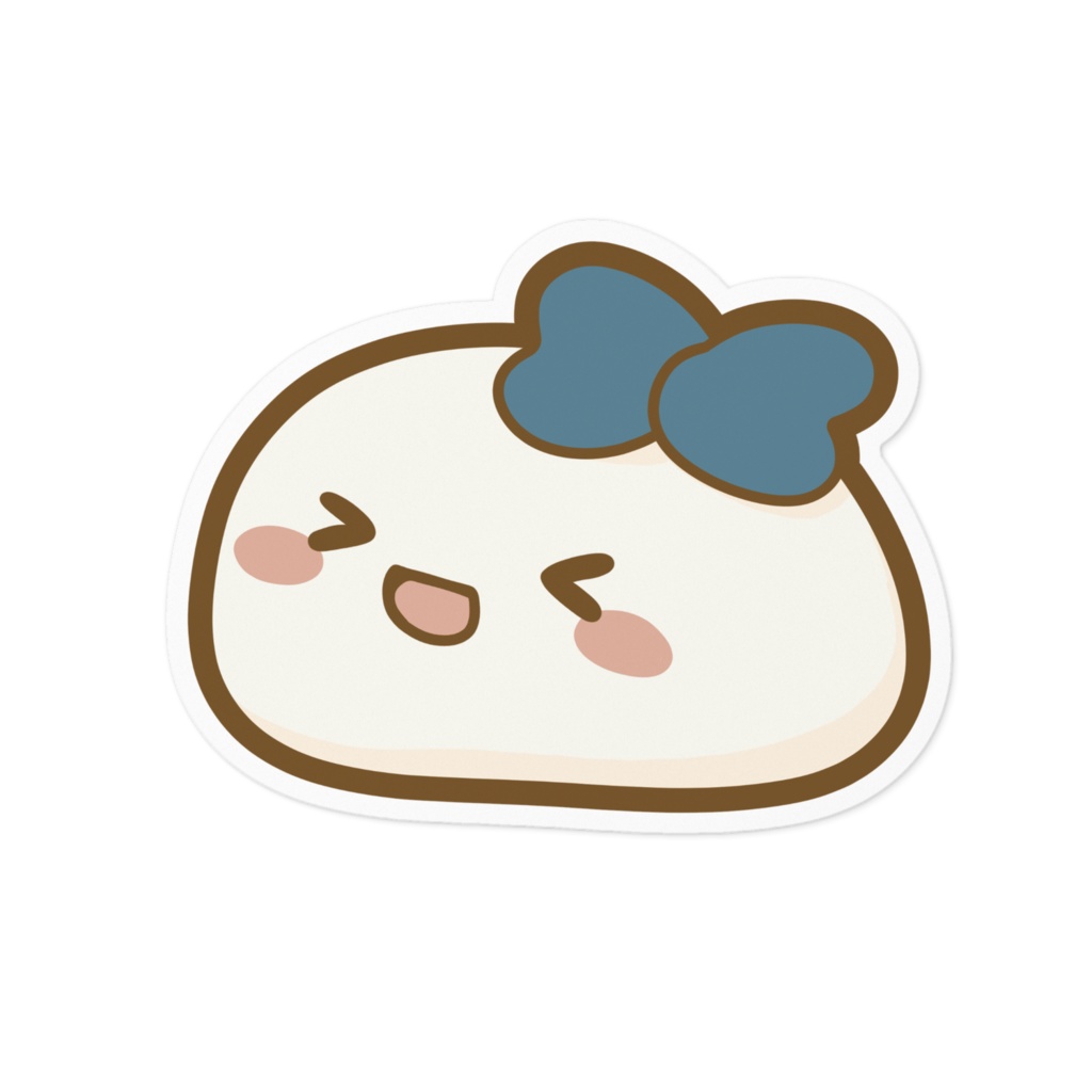 にこにこもっちぃステッカー