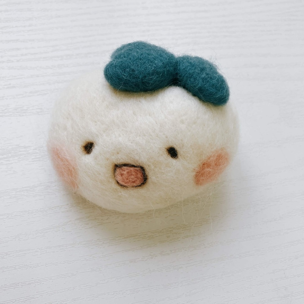  【数量限定】羊毛フェルトてのひらもっちぃ