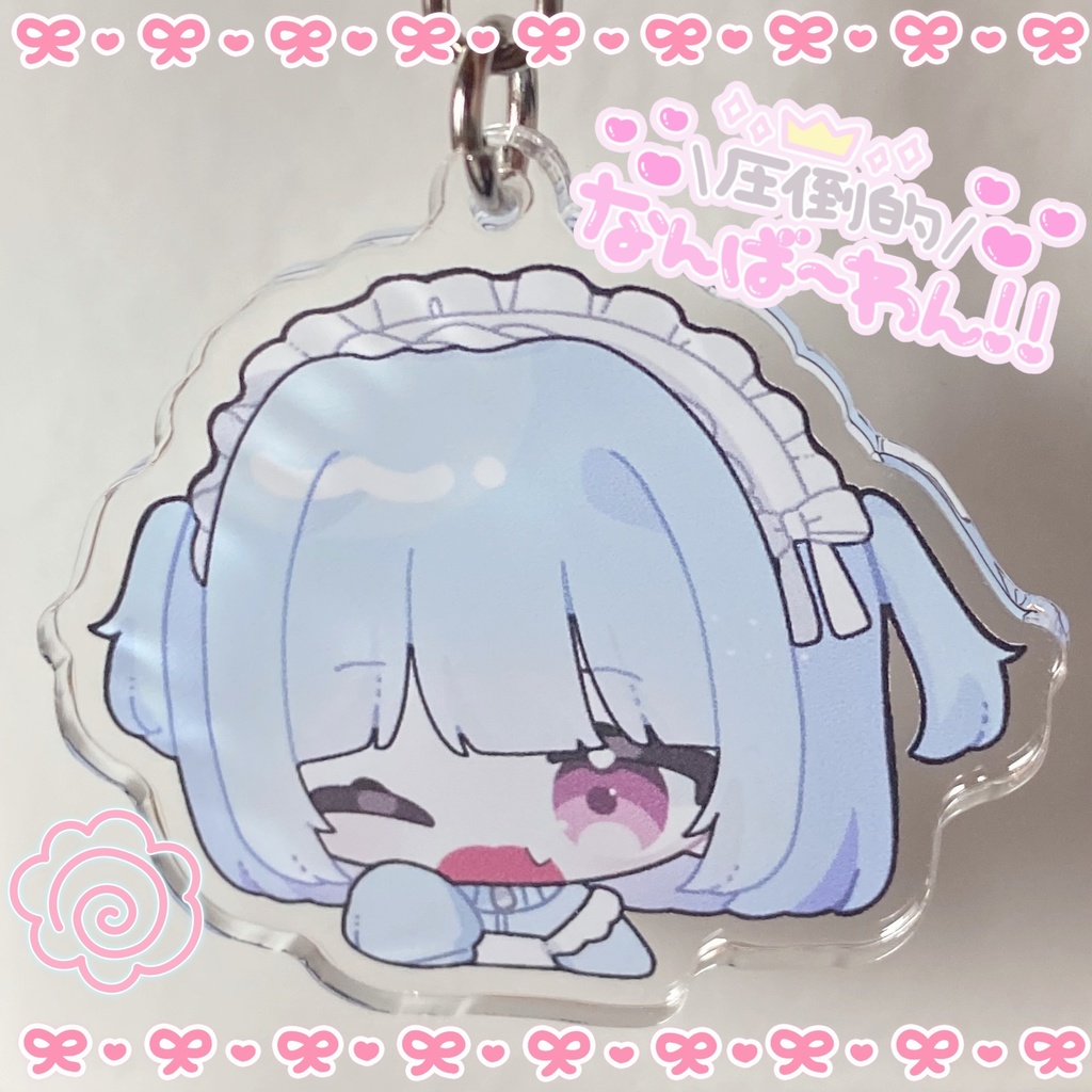 ねむねむアクリルキーホルダー🎐