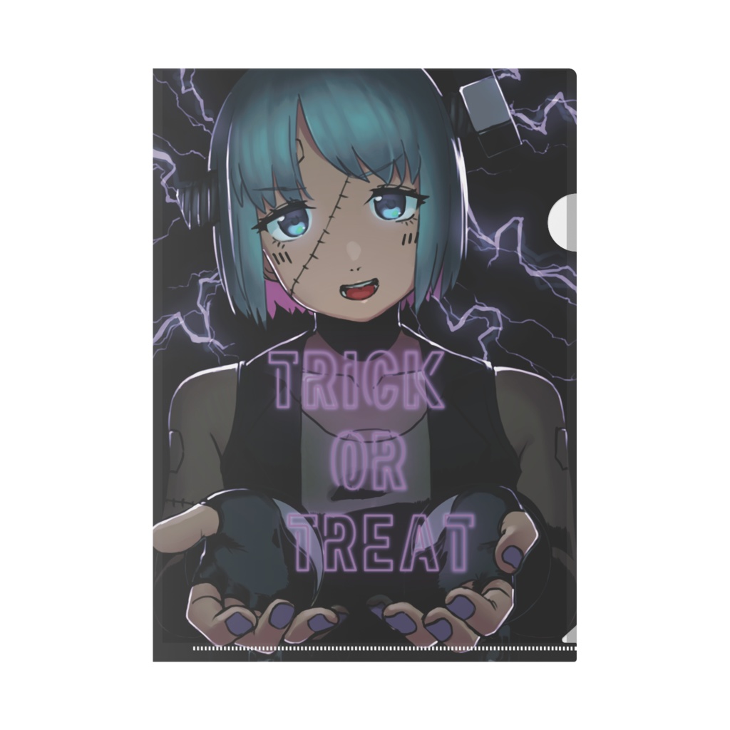 クレオフランケンシュタインクリアファイル