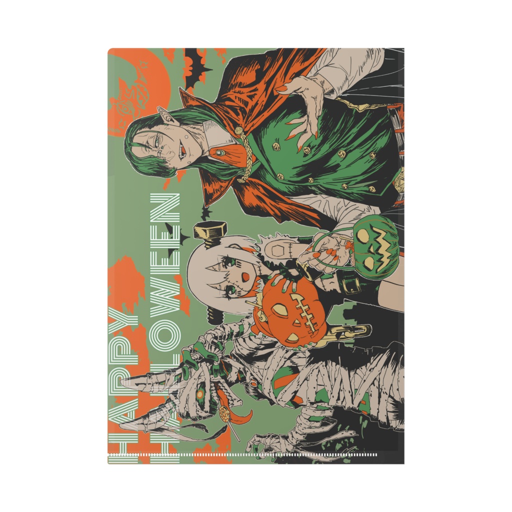 サイパンHALLOWEENクリアファイル2022