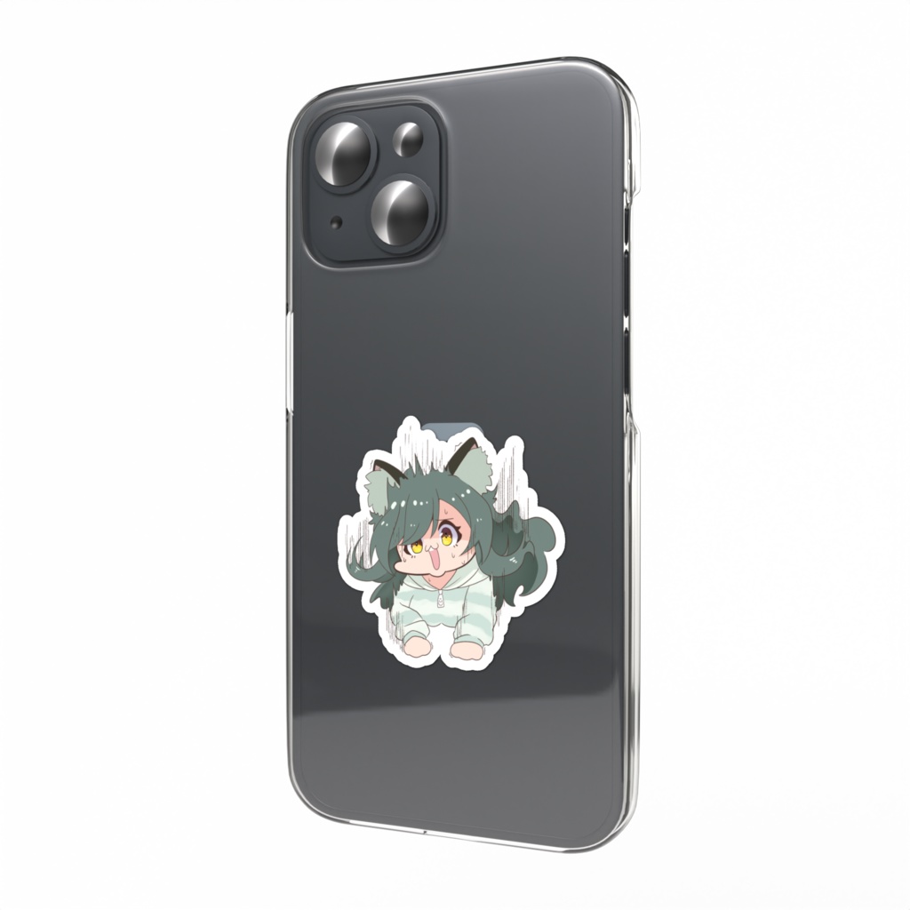 すべてに慄くとろん スマホステッカー