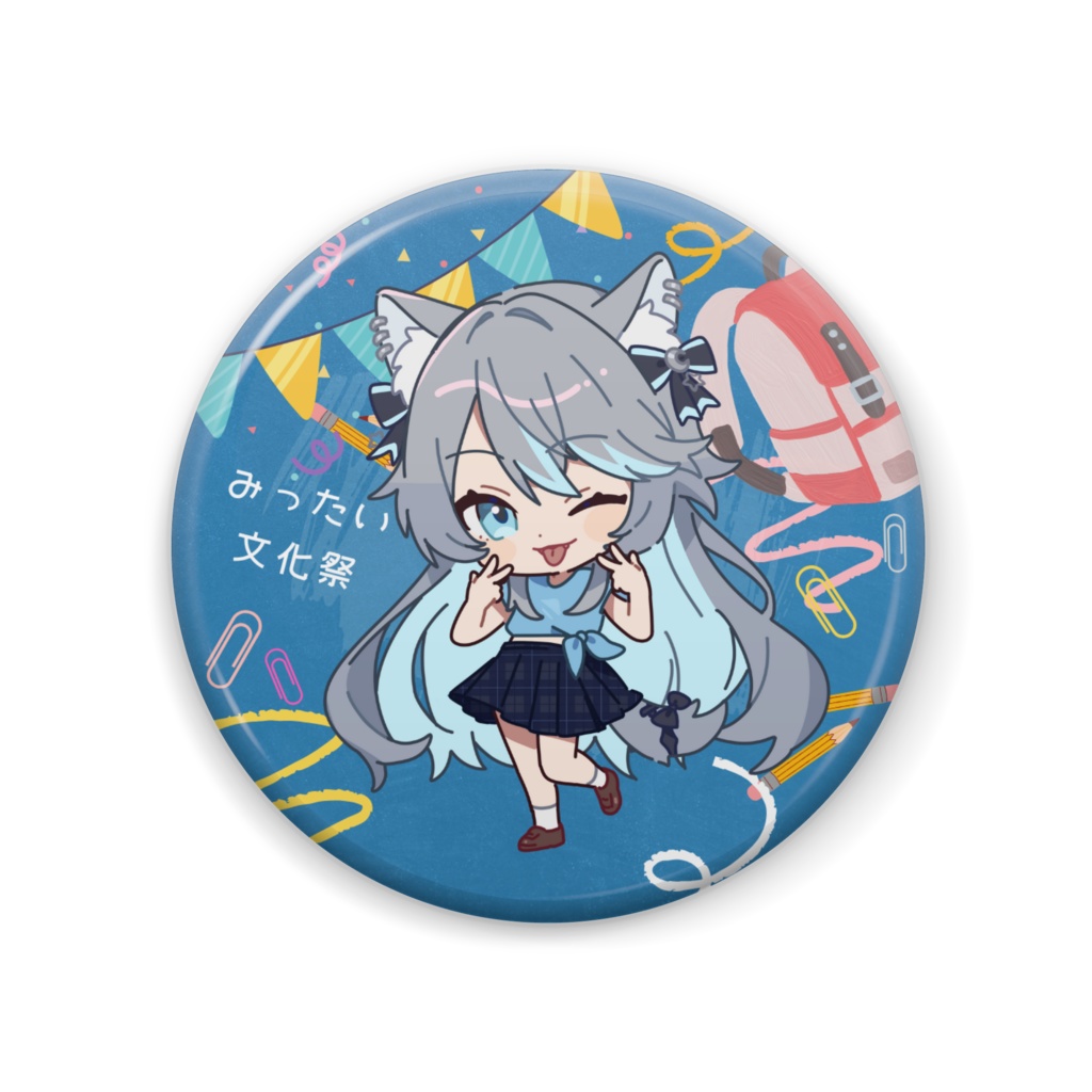 北大路七瀬限定缶バッジ