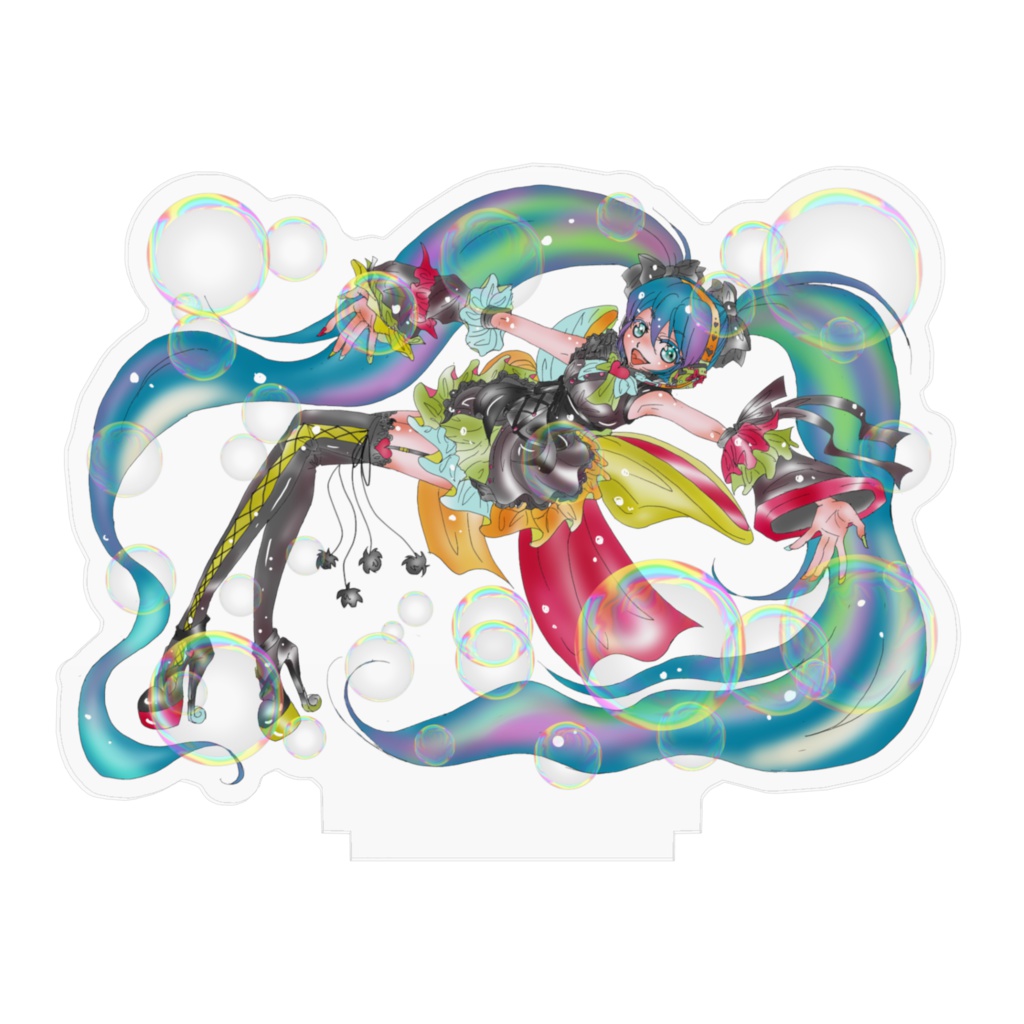 初音ミク10周年記念 アクリルフィギュア