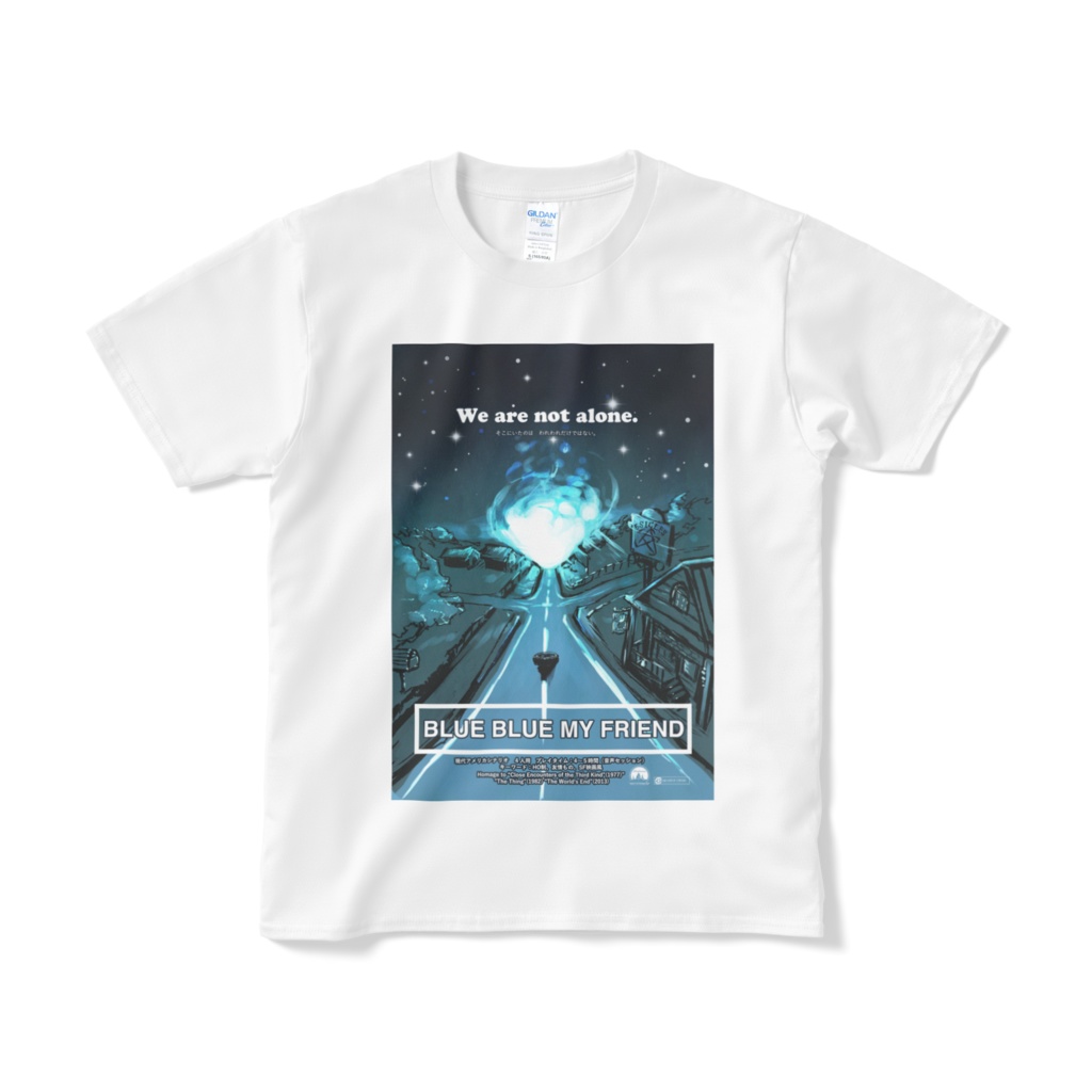 【Tシャツ】BLUE BLUE MY FRIEND Tシャツ