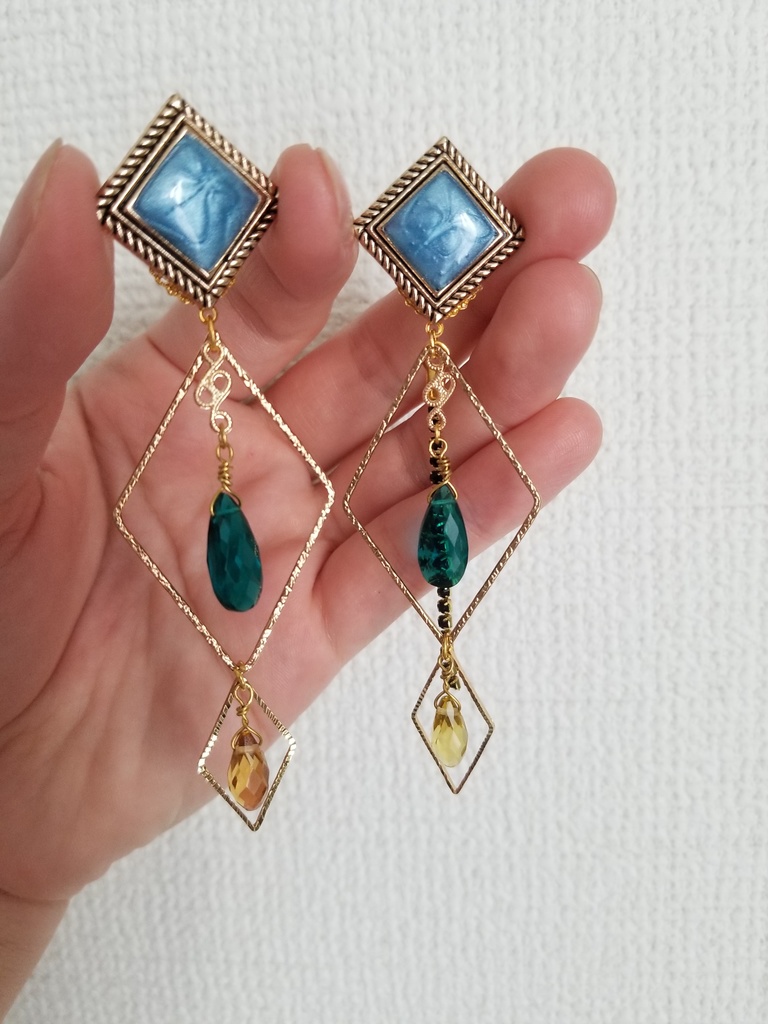 ひし形のアクセサリー