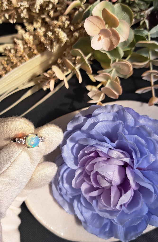 【一点物】プレシャスオパール リング