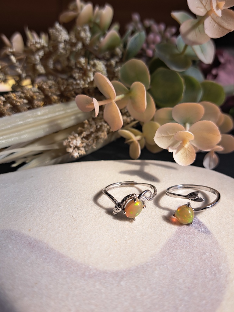 【一点物】プレシャスオパール リング【マーメイド】