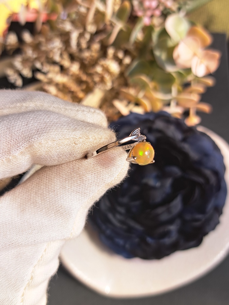 【一点物】プレシャスオパール リング【マーメイド】