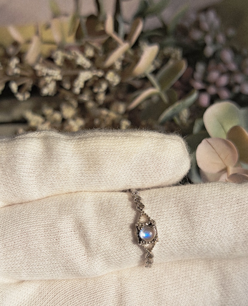 【一点物】ブルームーンストーン リング