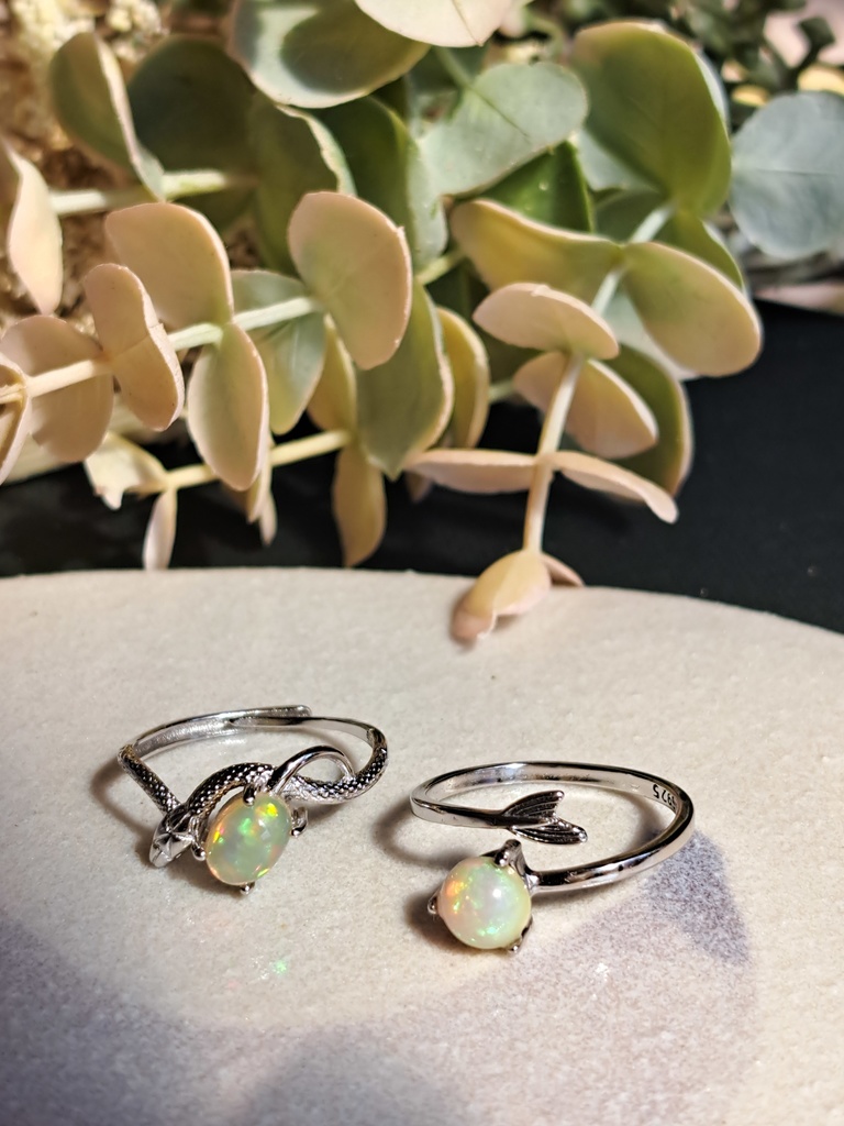 【一点物】プレシャスオパール リング【マーメイド】