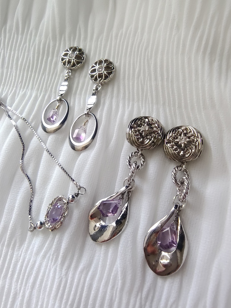 アメジストのブレスレット