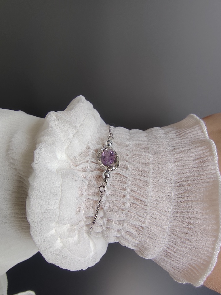アメジストのブレスレット