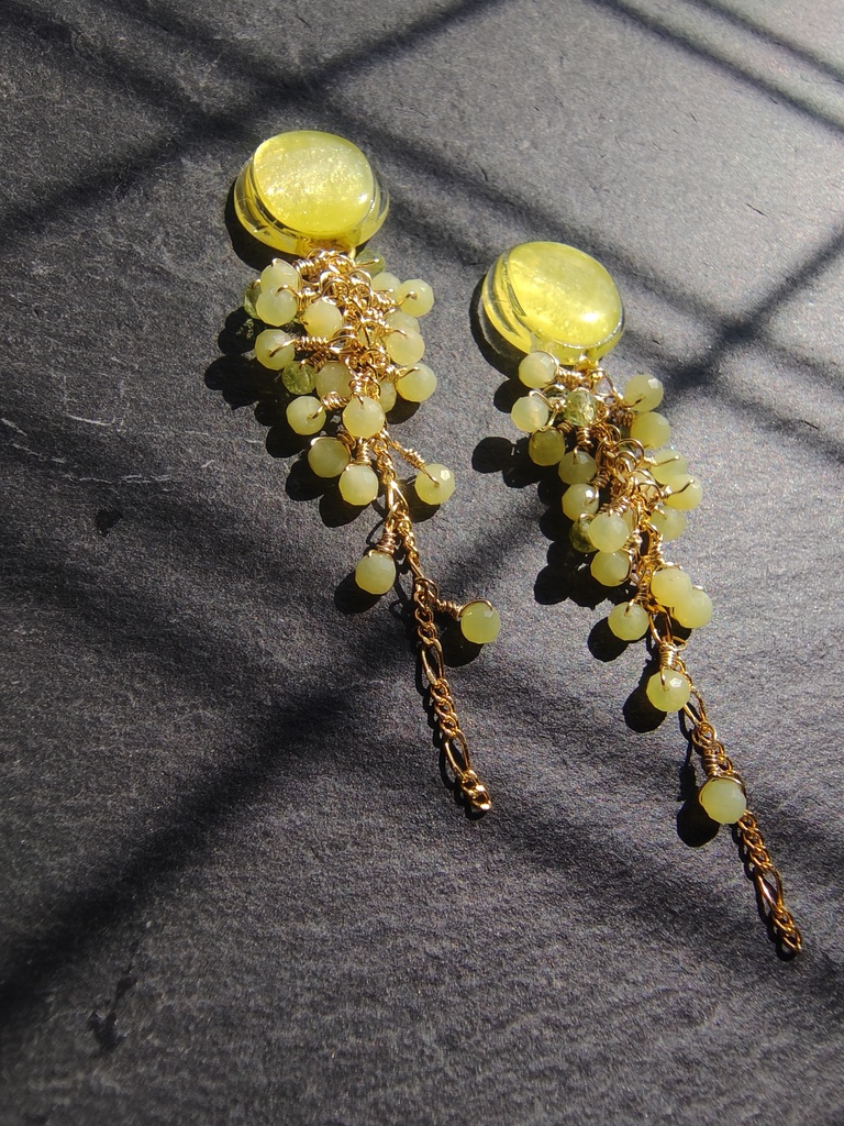 ミモザの耳飾り