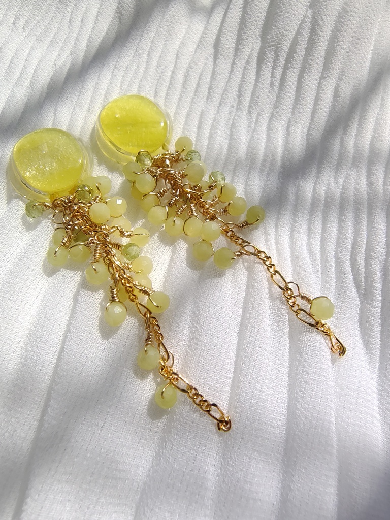 ミモザの耳飾り