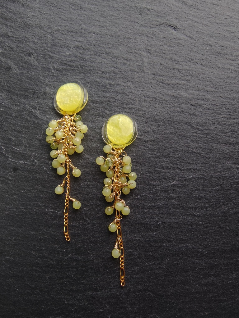 ミモザの耳飾り