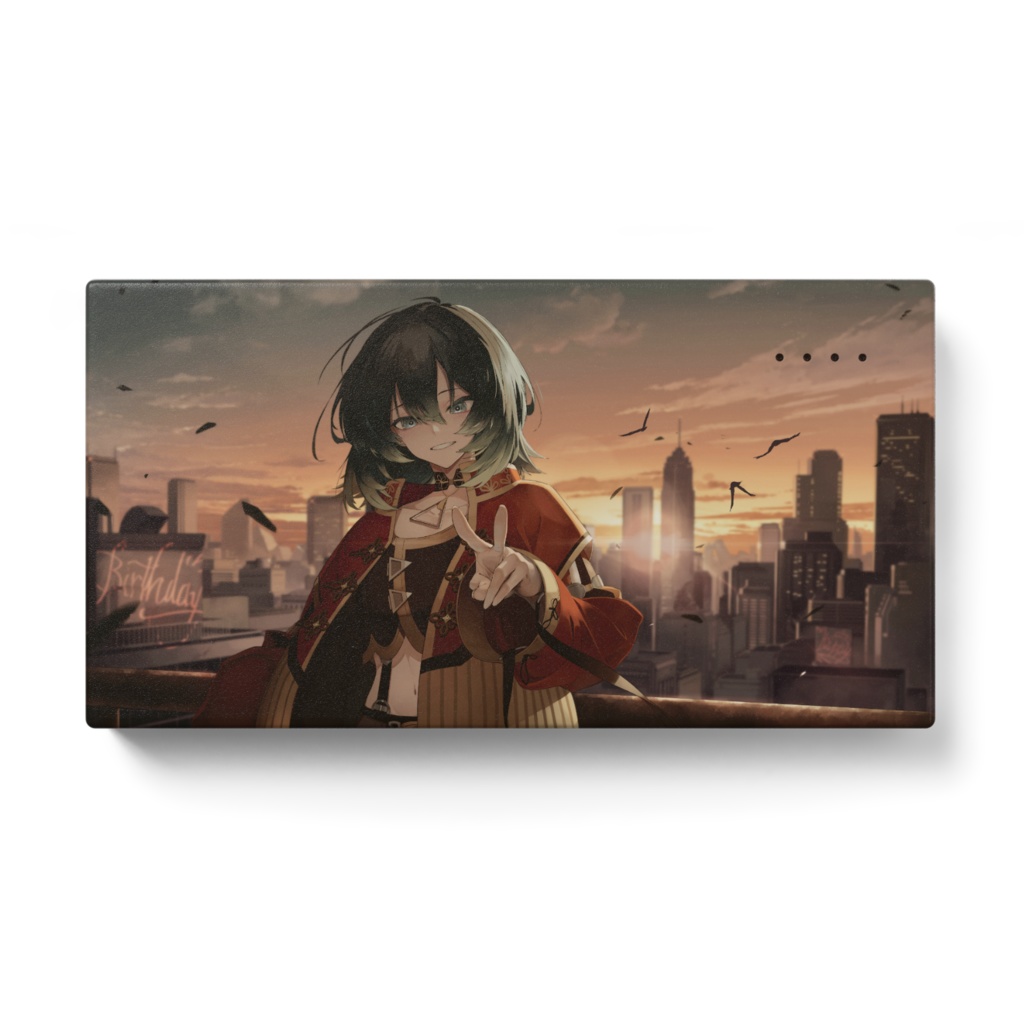 誕生日記念イラストモバイルバッテリー ねりもの展 Booth