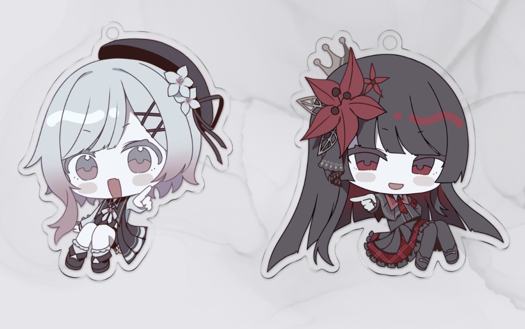 魔法少女ノ魔女裁判　アクリルキーホルダー　C107