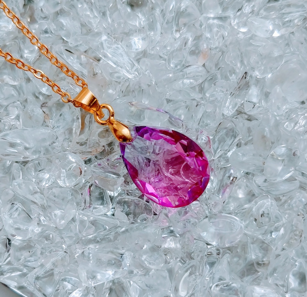 ☆魔法のドロップペンダント☆キャンディみたいな、はなそばイメージ☆