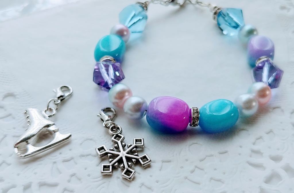 ☆キャンディカラージェイドブレスレット☆はなそば☆