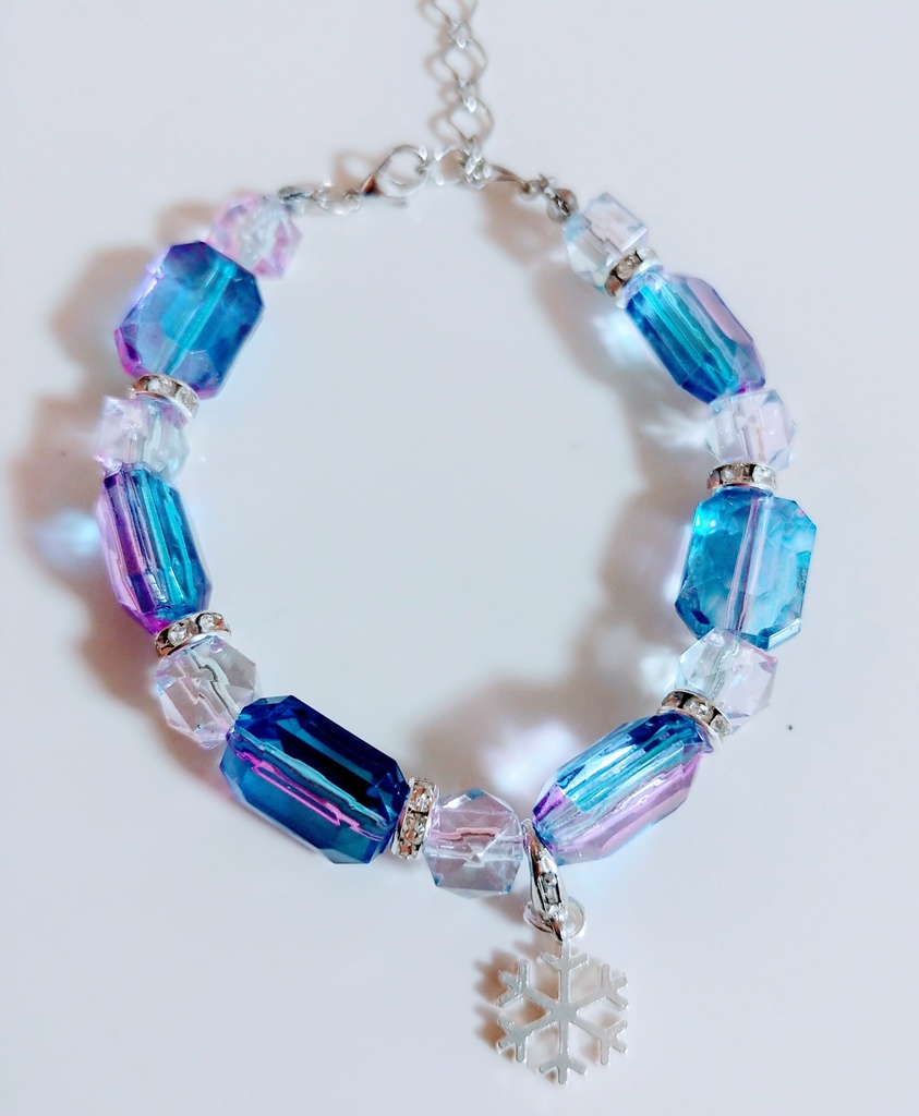 ☆虹と魔法のブレスレット☆はなそばカラー☆