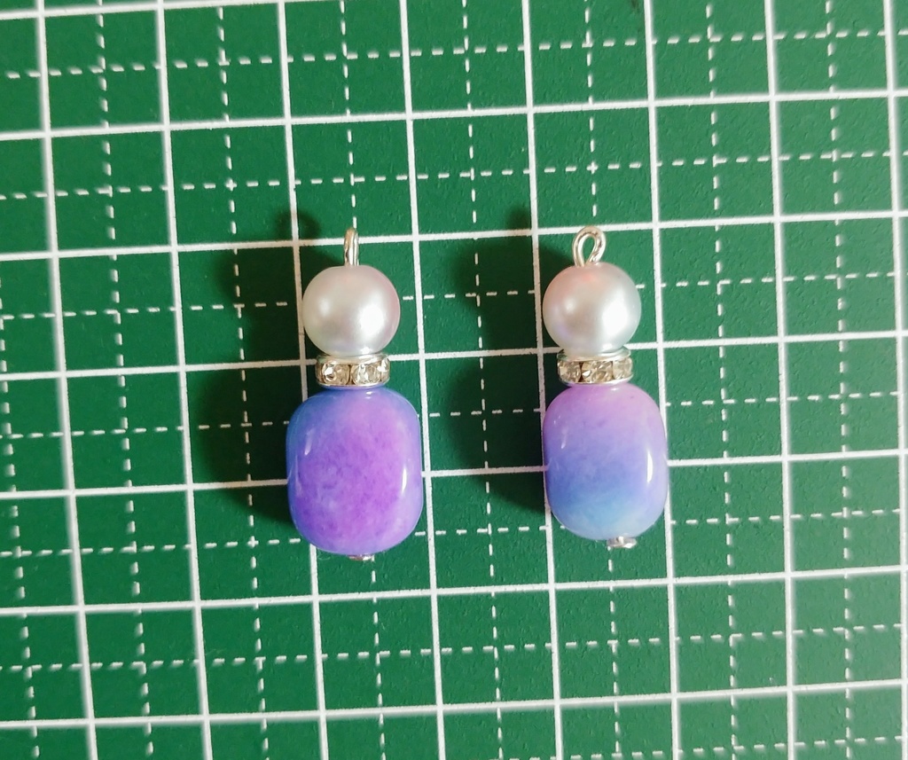 ☆虹のキャンディ☆耳飾り☆はなそば☆