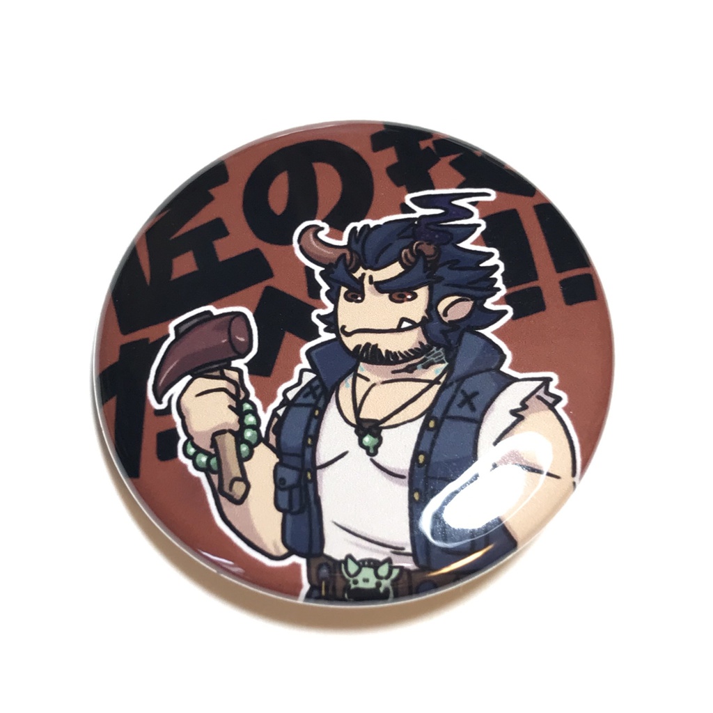 タケマル 缶バッジ 38mm