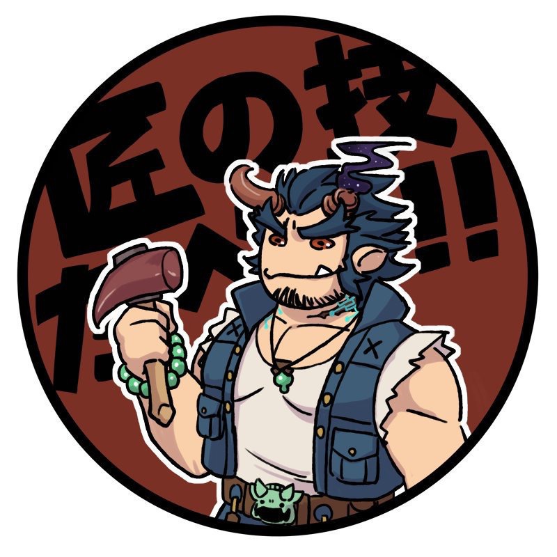 タケマル 缶バッジ 38mm