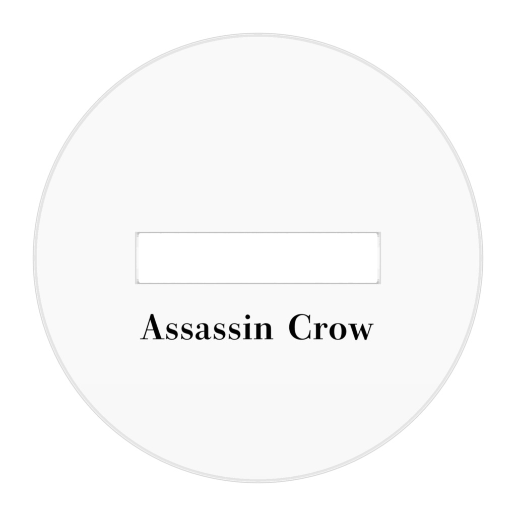 【AssassinCrow】ウェイン アクリルフィギュア