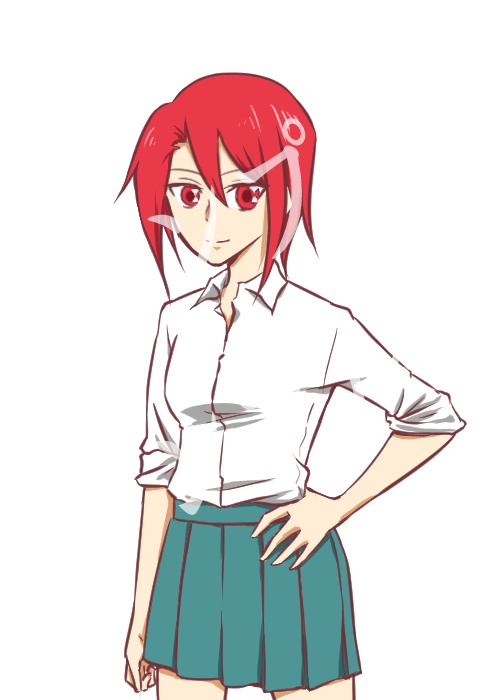 【立ち絵】活発少女セット5枚