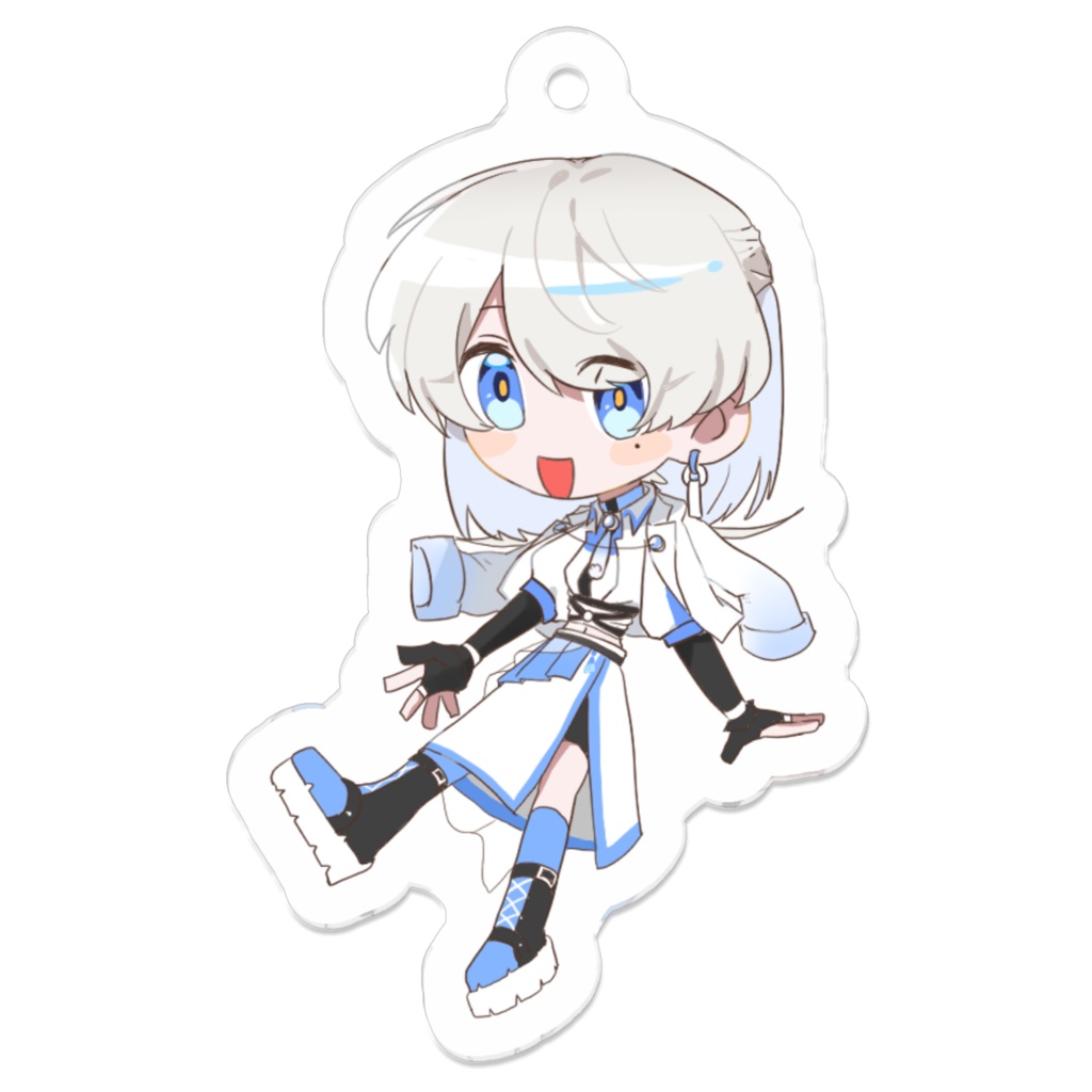 だち創作　シャレイちゃんアクキー