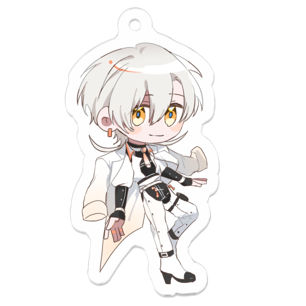 だち創作　シエナさんアクキー