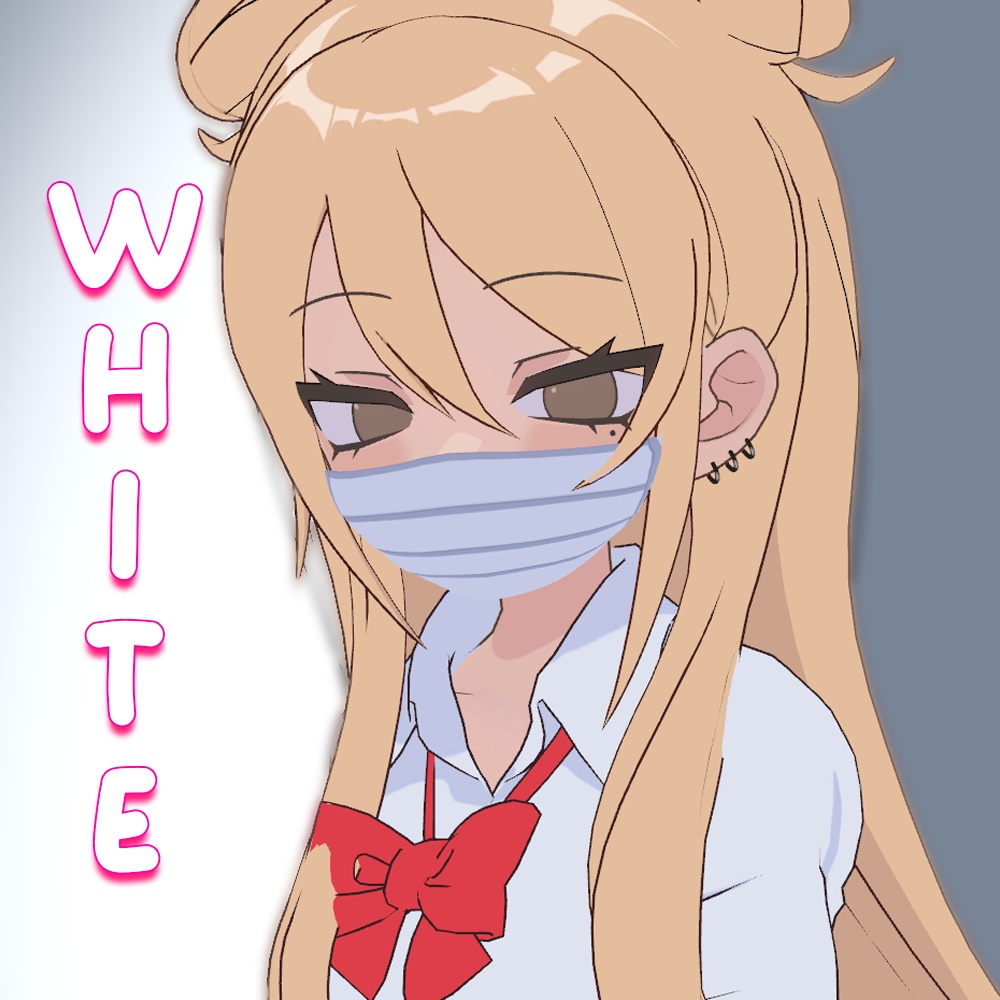 【 VRChat 】凪夜 瑠璃 / Nagiya Ruri用 SIMPLE MASK