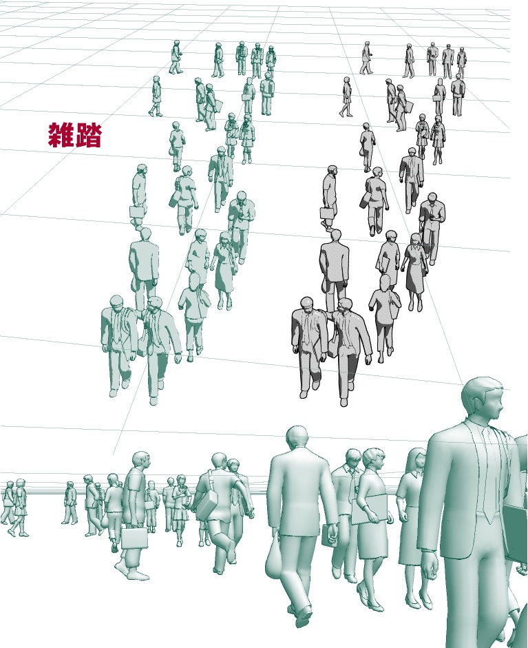 3Dモブ人形(春夏)