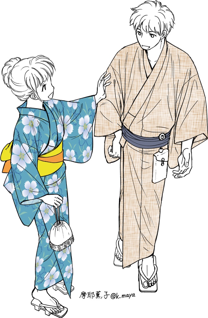 着物の描き方「なぜ”左前はNG”?」