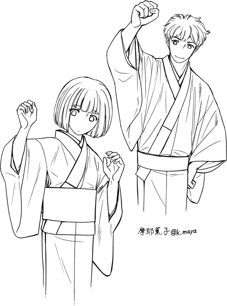 着物の描き方「なぜ”左前はNG”?」