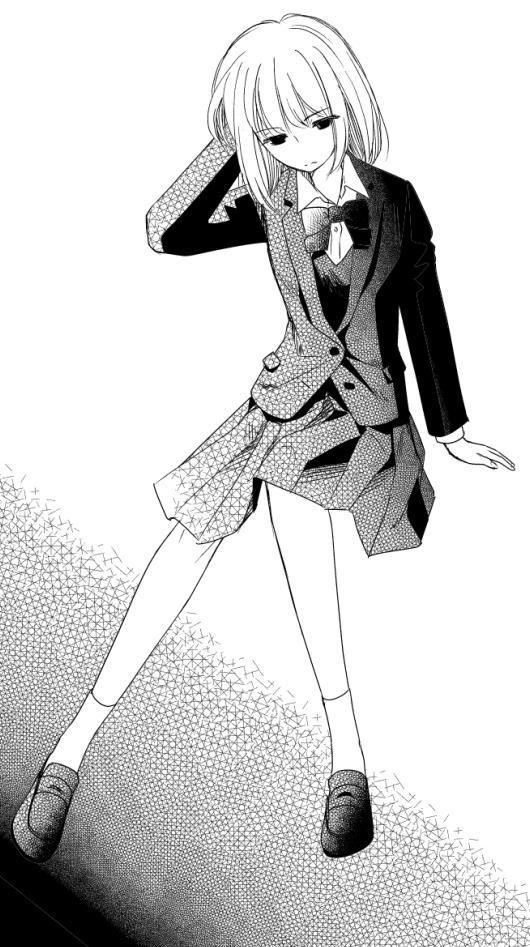 【コミスタ用】手描きカケアミグラデトーン