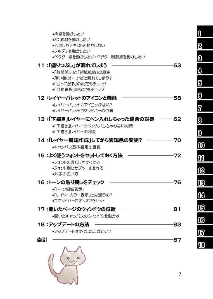 クリスタのつまづきやすいそこんとこ