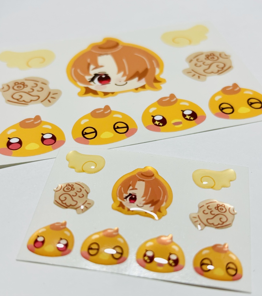 ぷっくりシールセット