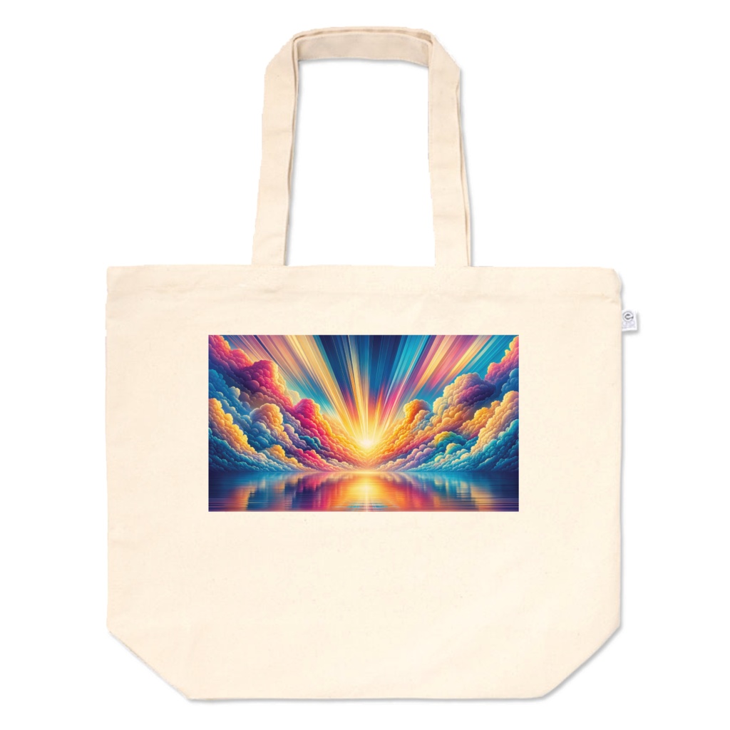 " Dawn of a New World (2) " Tote bags L, M and S sizes　　　　( 「 新しい世界の幕開け（2） 」 トートバッグL、M、Sサイズ)