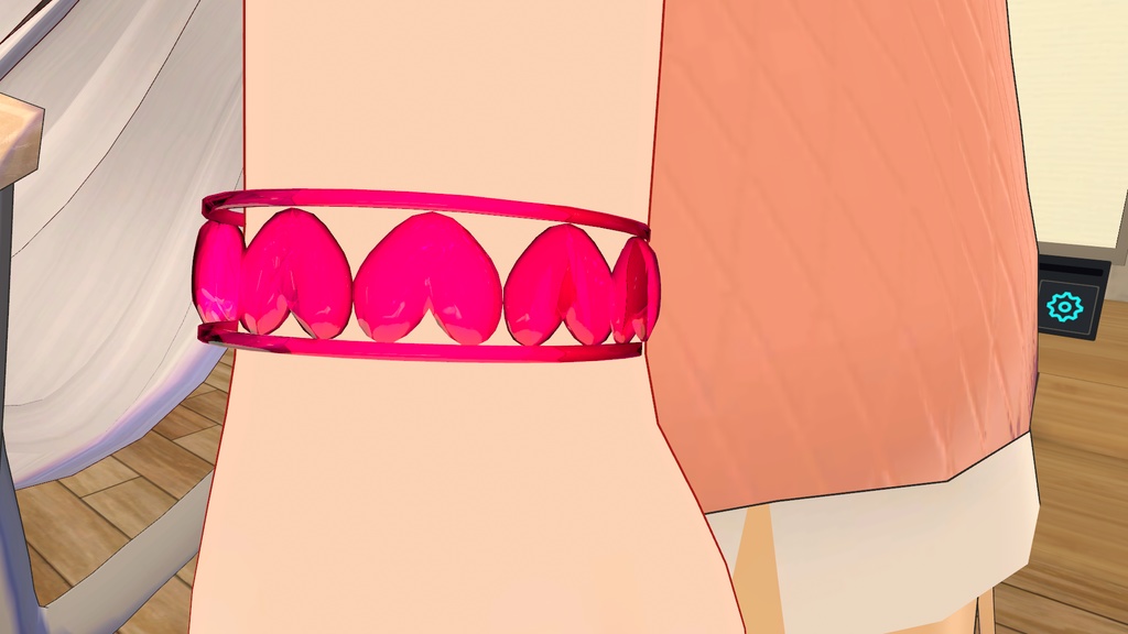 VRCアバター用 ブレスレット&指輪