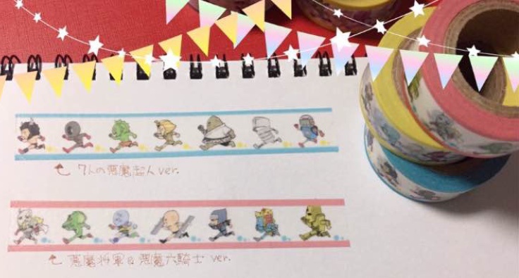 タッタカター超人マスキングテープ【7人の悪魔超人Ver. 悪魔将軍&悪魔六騎士Ver.】