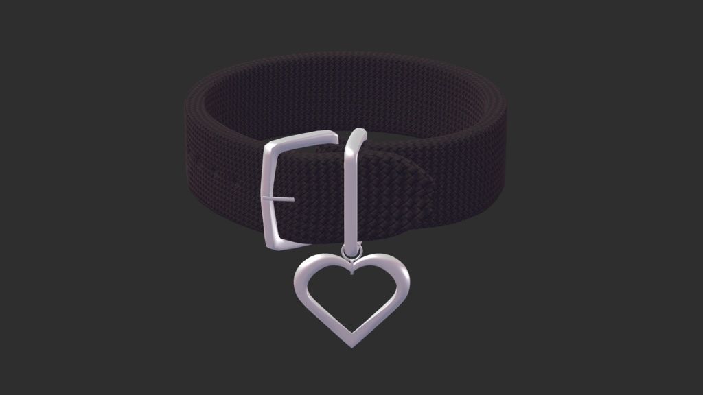 Belt Necklace Heart