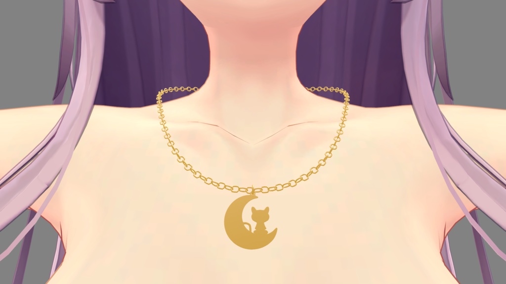 MoonCat Necklace [Moe, Dami]