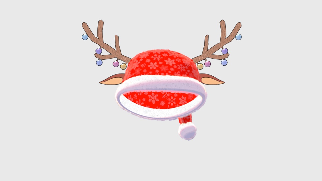 Christmas Hat Deer