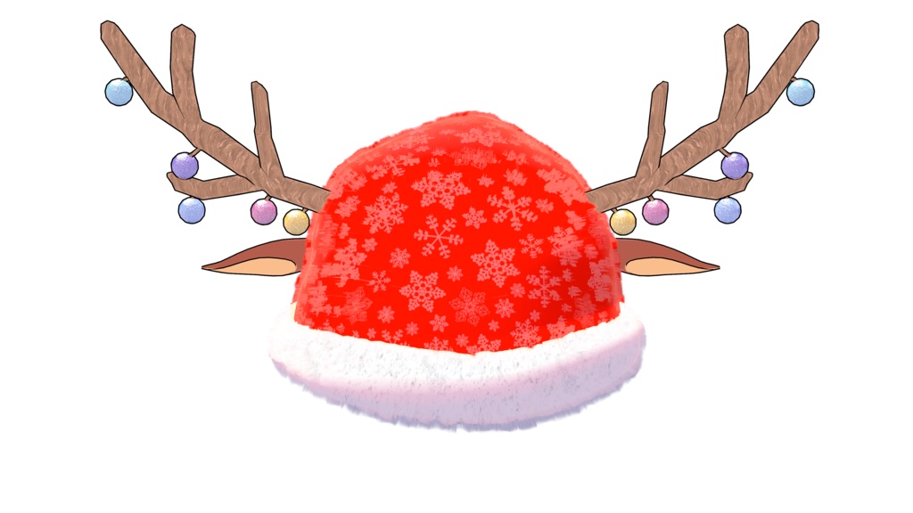 Christmas Hat Deer
