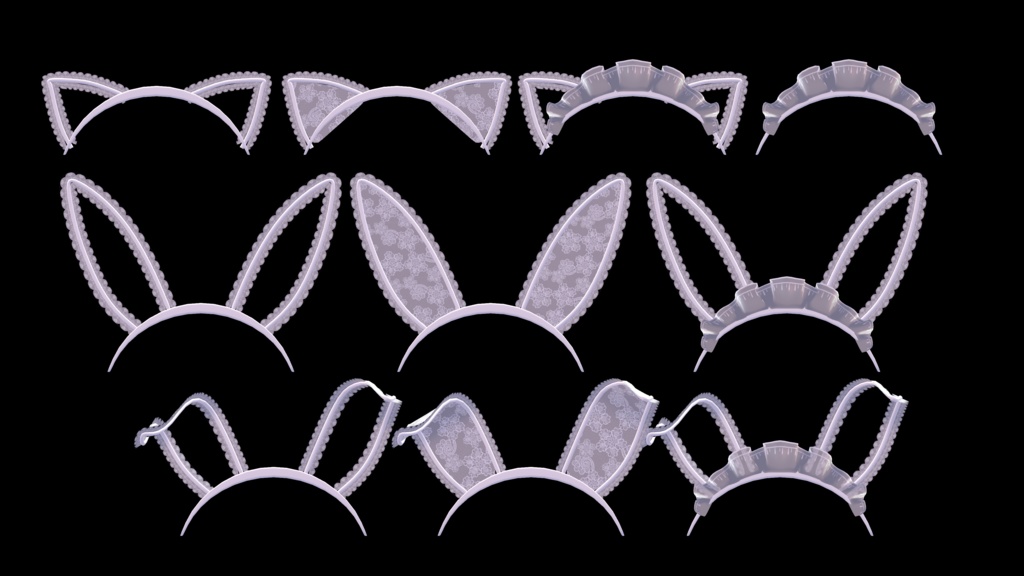 Simple Headband (Rabbit Ears, Cat Ears, Maid) sorry i forgot to add the price the ones who got it its free 