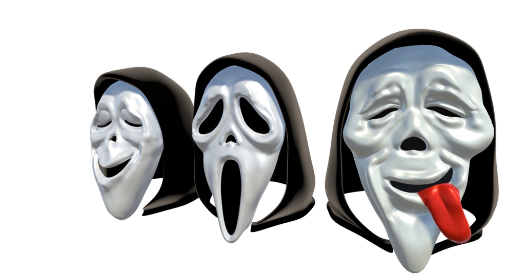 Halloween Scream Mask