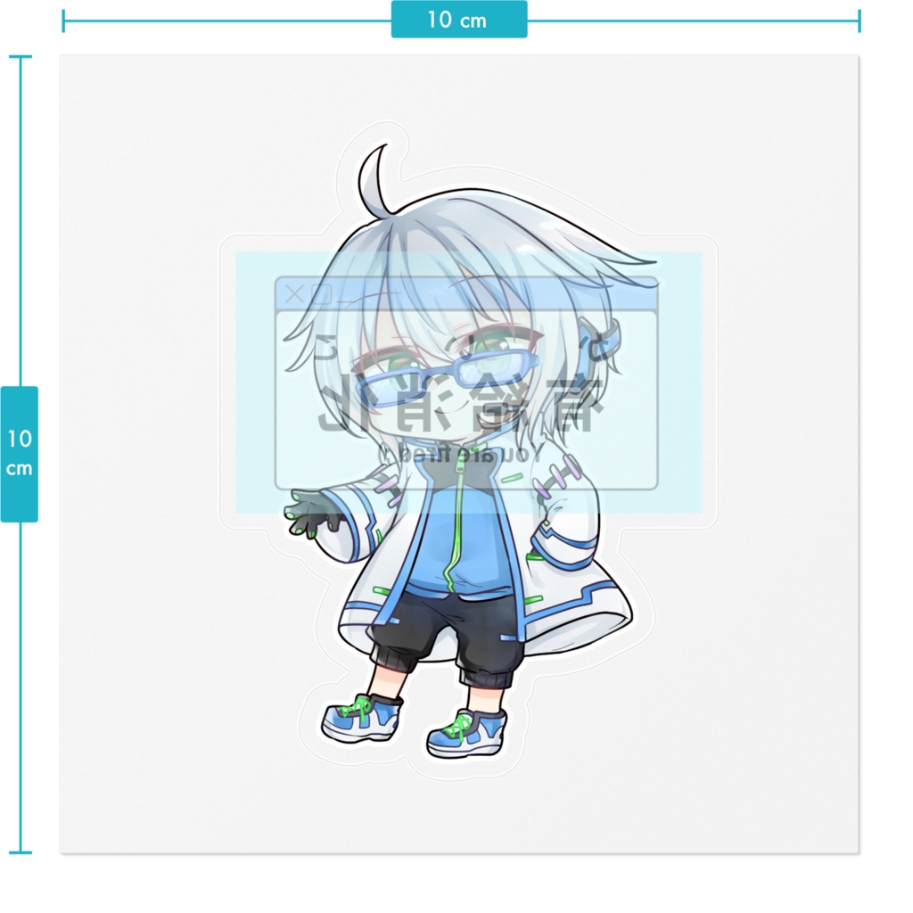 【解雇記念限定生産】神無月ユズカの解雇通知 ステッカー